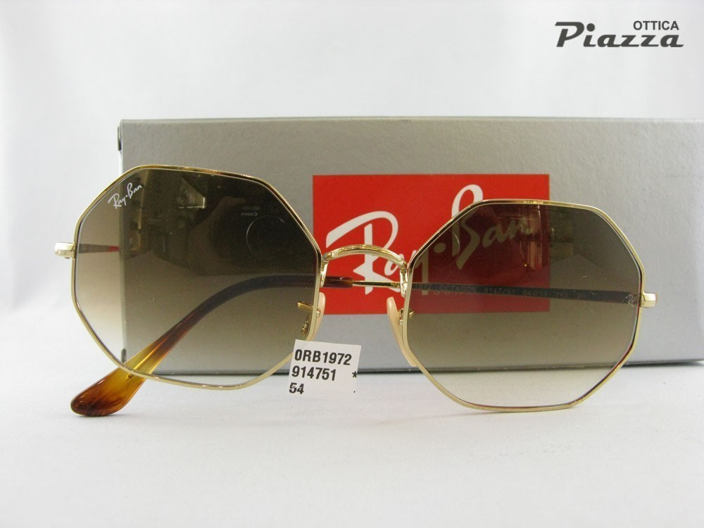 Occhiali da sole ray ban ottagonali